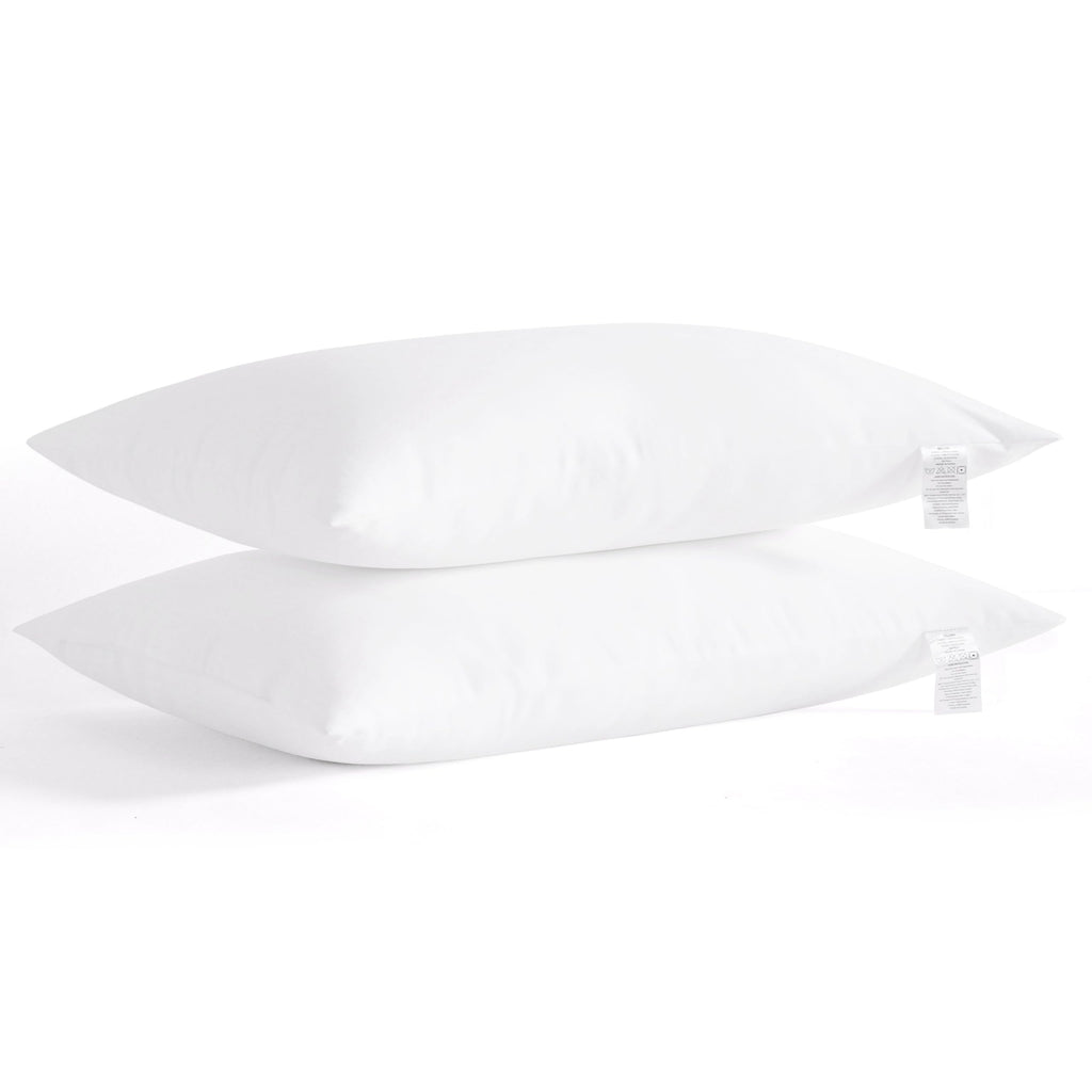 King Down Alternative Bed Pillows Set of 2 White O45857