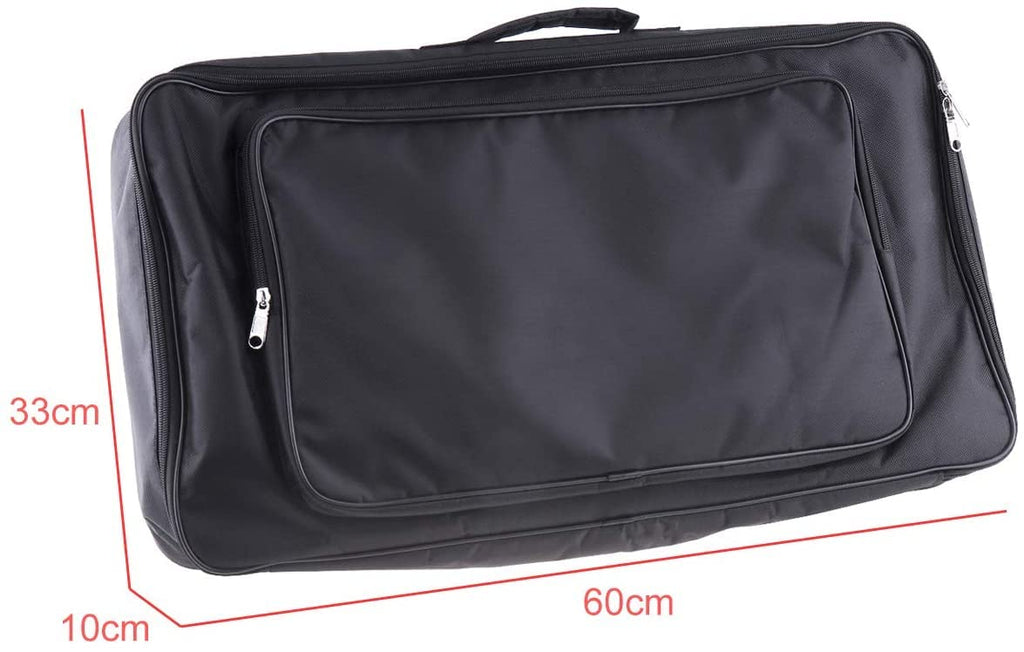 Black Portable Guitar Effects Pedal Board Gig Bag L927