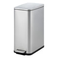 50L Slim Stainless Steel Step Trash Can with Soft-Close Lid G619532
