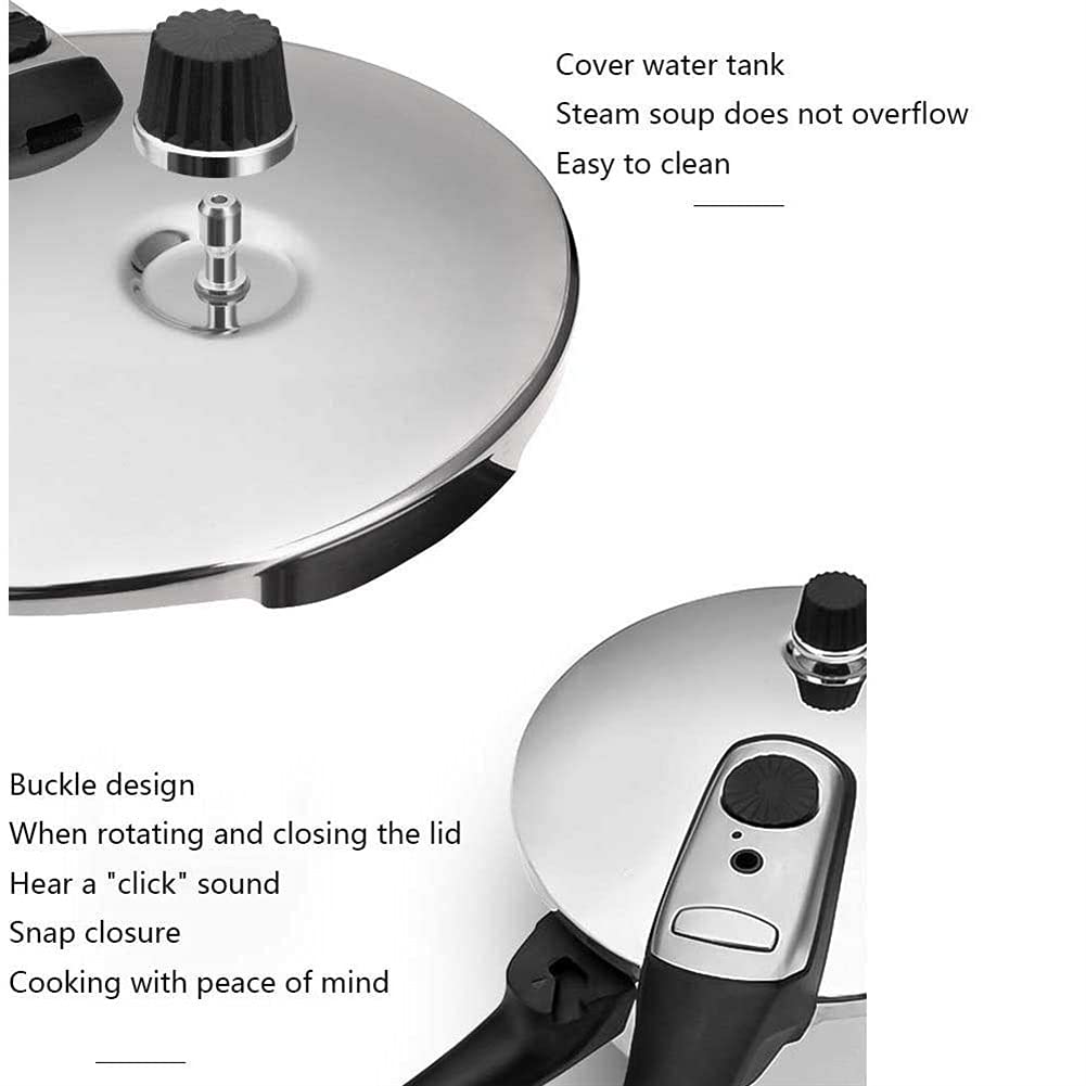 304 Thick Stainless Steel Pressure Cooker W477