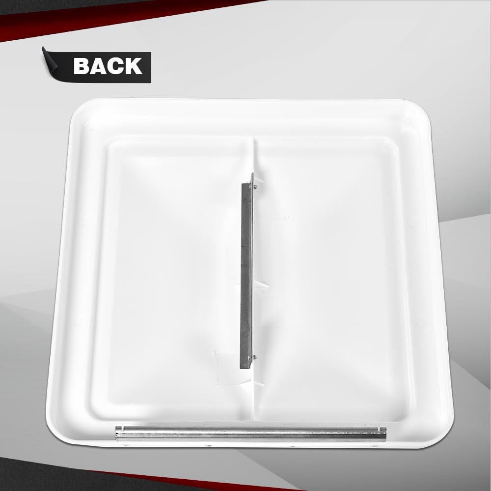 14" x 14" Replacement Roof Vent Cover 3PCS White O915