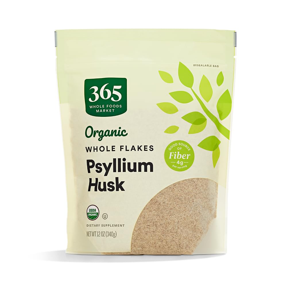 Organic Psyllium Husk 12 Ounce O920