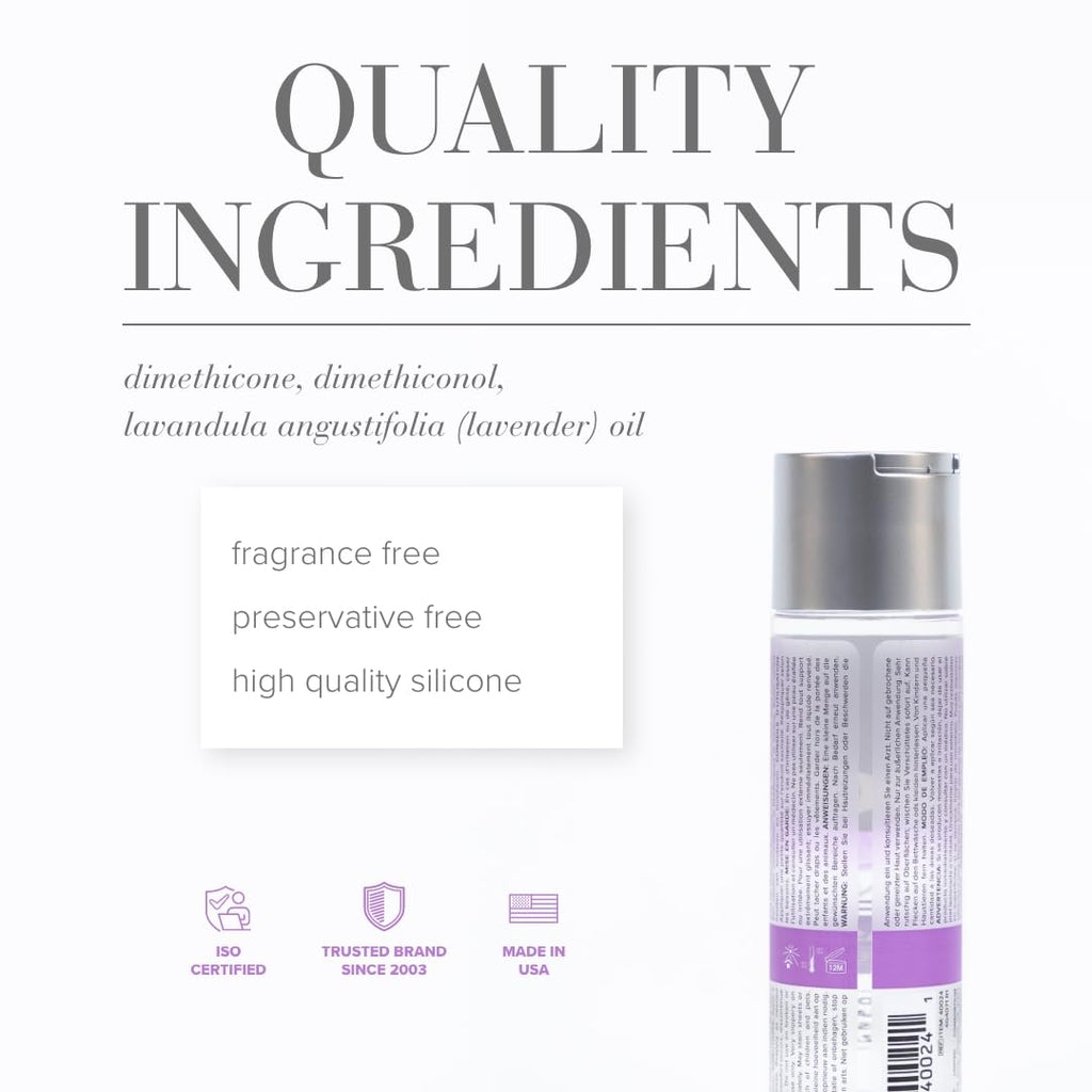 Fragrance Free Silicone Massage Oil 4 fl oz L4165