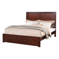 California King Solid Wood Platform Bed with Underbed Storage Z4333