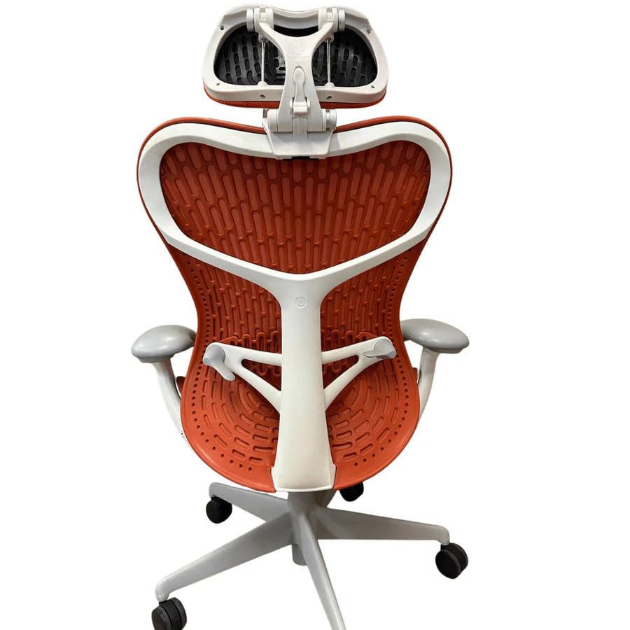 Turquoise Studio White Office Chair with Headrest S36291