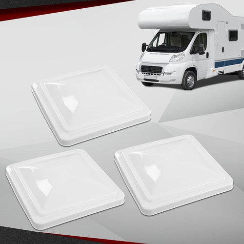 14" x 14" Replacement Roof Vent Cover 3PCS White O915