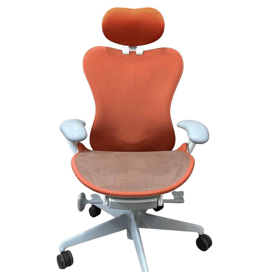 Turquoise Studio White Office Chair with Headrest S36291