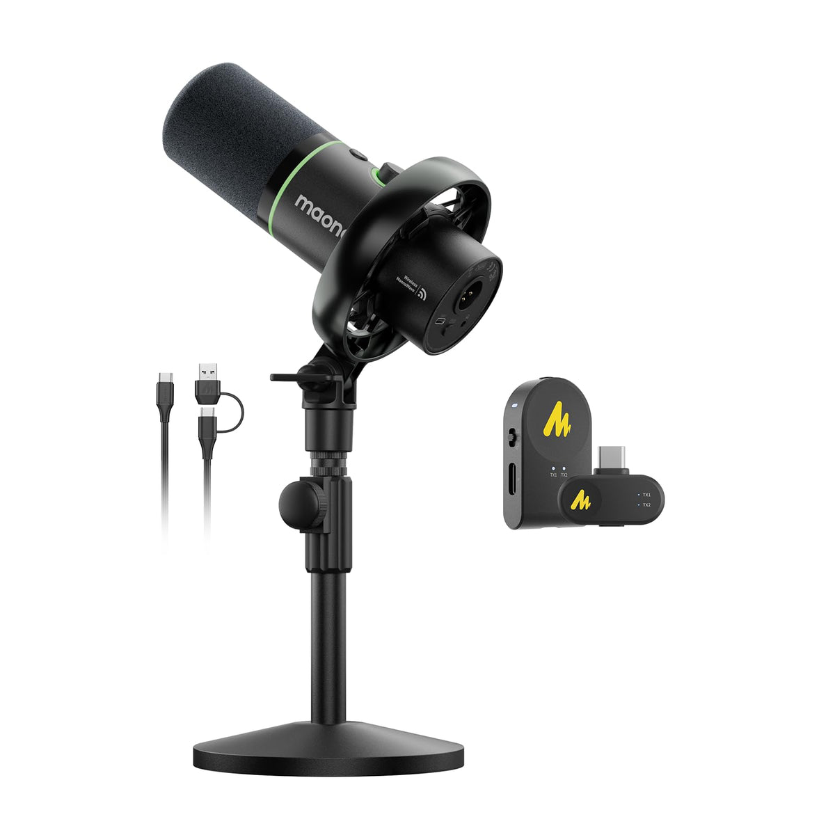 Hybrid Wireless Podcast Microphone T966