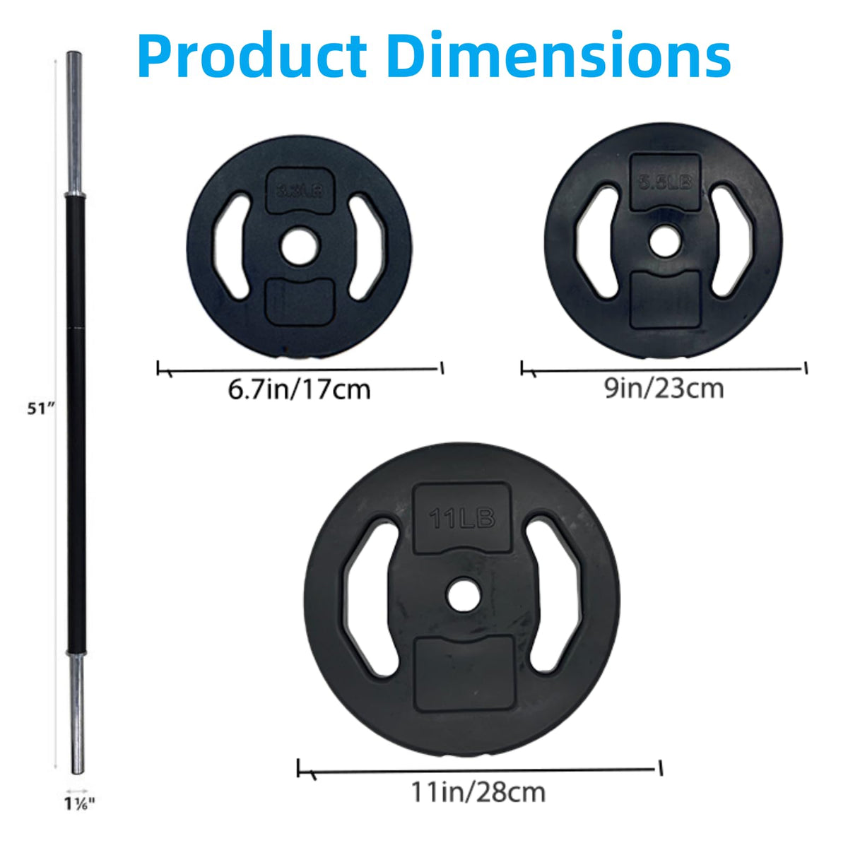 Adjustable Barbell Weight Set D5560