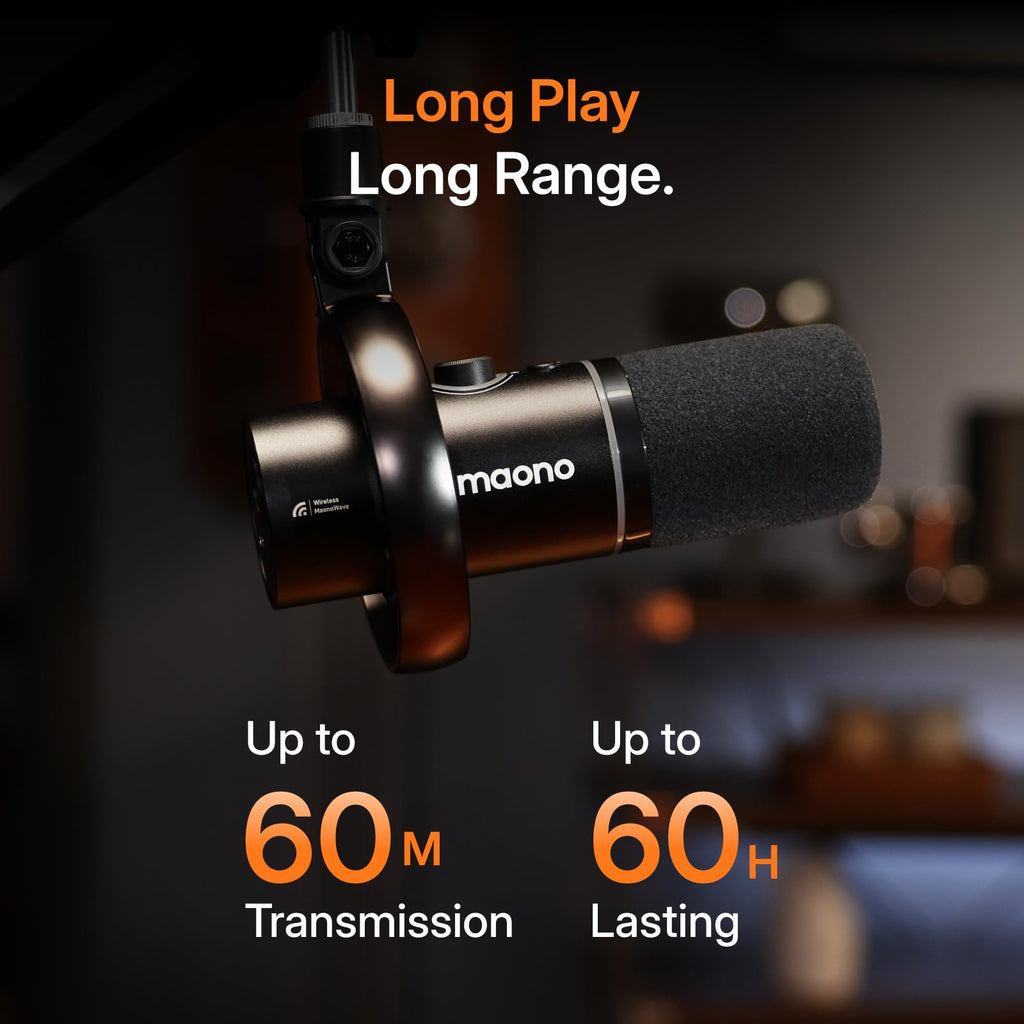 Hybrid Wireless Podcast Microphone T966