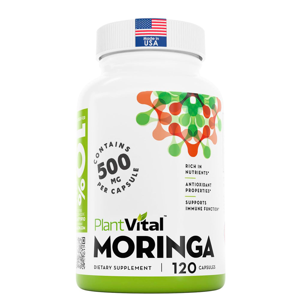 Organic Moringa Capsules 1000mg W320644