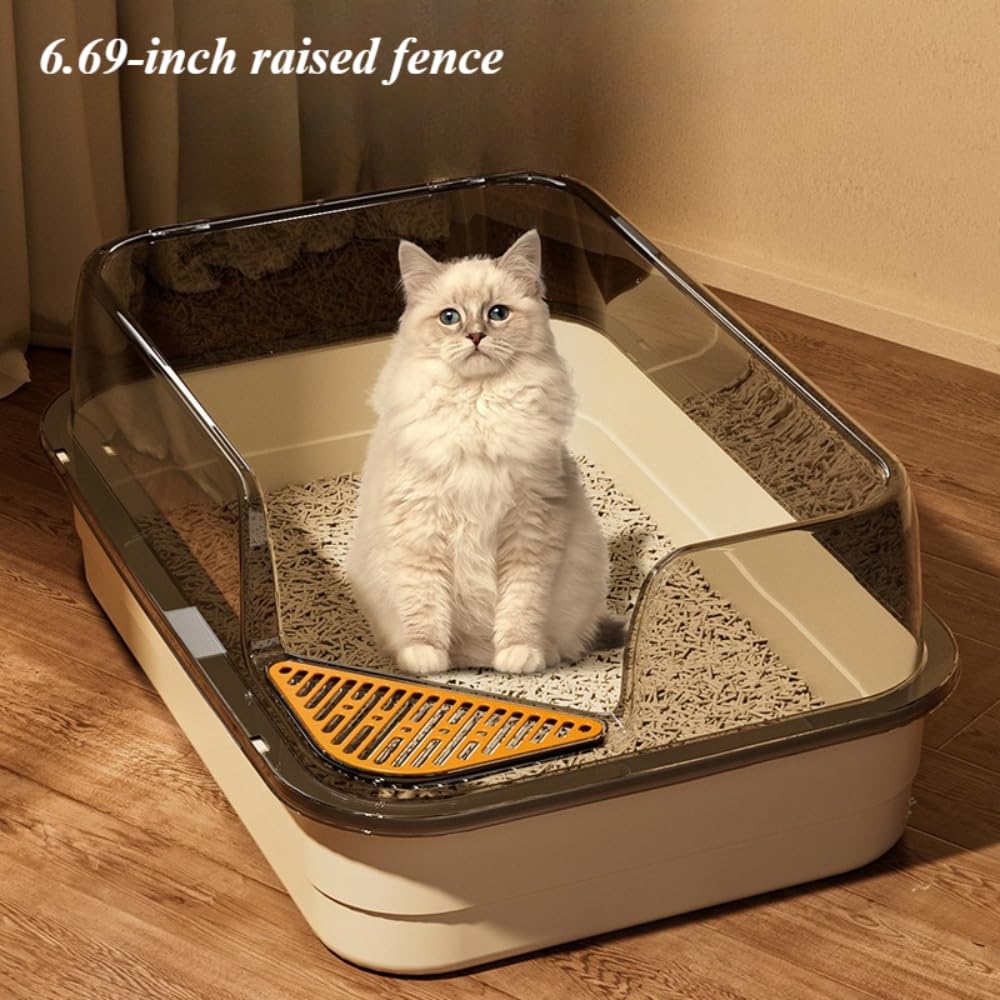 Anti-Splash Cat Litter Box R1670