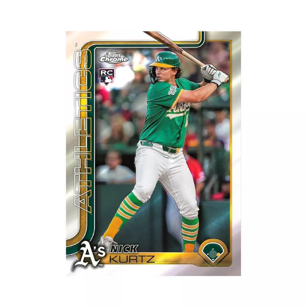 2025 MLB Chrome Baseball Trading Card Mega Box C28716