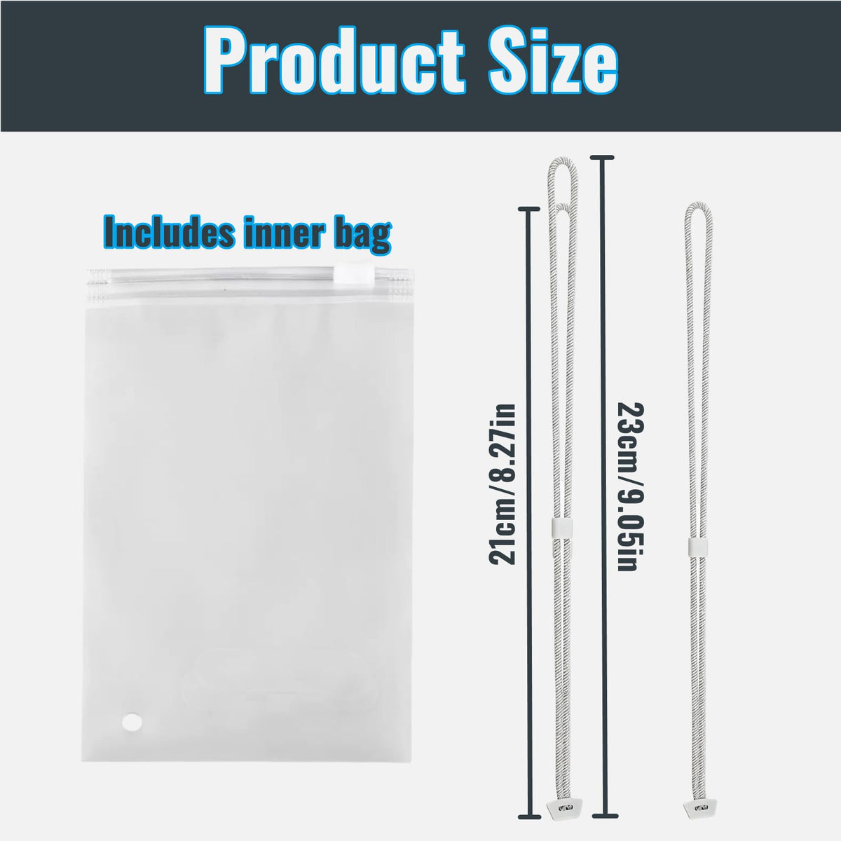 2 Pack Adjustable Wrist Straps S386