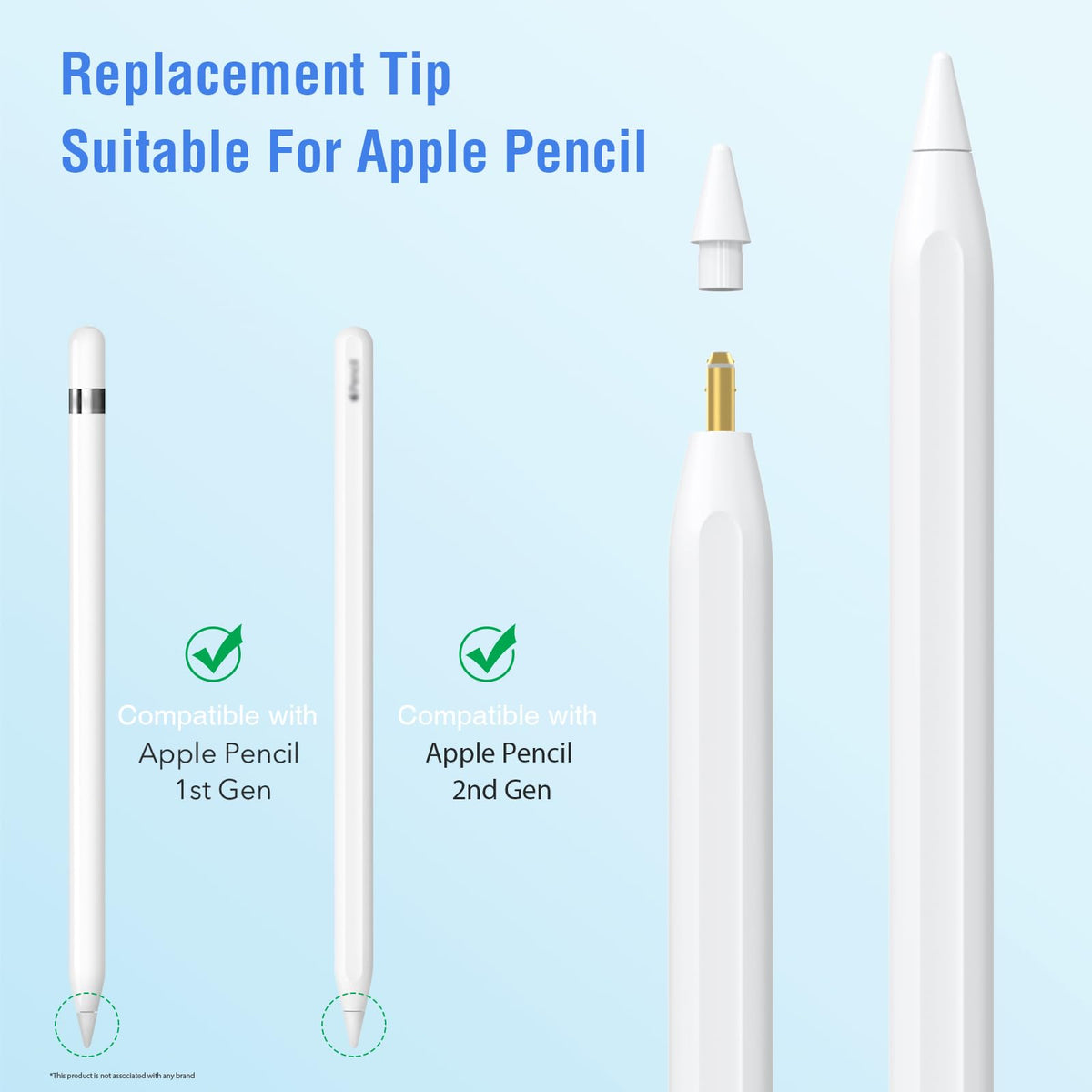 Replacement Tips for Apple Pencil 12 Pack D6263