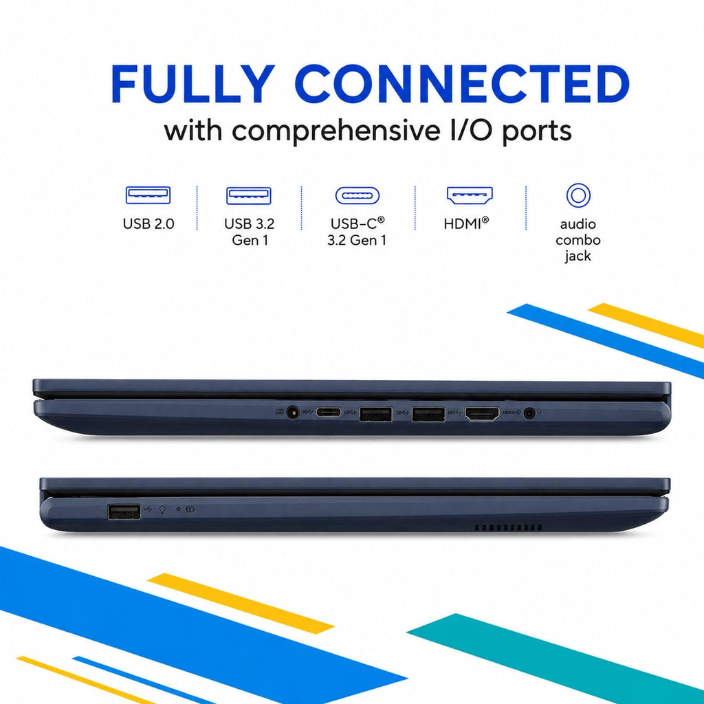 15.6" FHD IPS Laptop, 16GB DDR5 RAM, 256GB SSD, Windows 11 Home D559