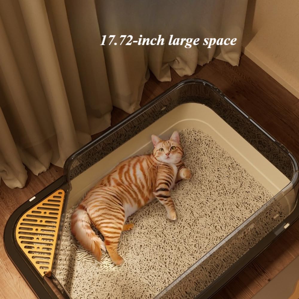 Anti-Splash Cat Litter Box R1670