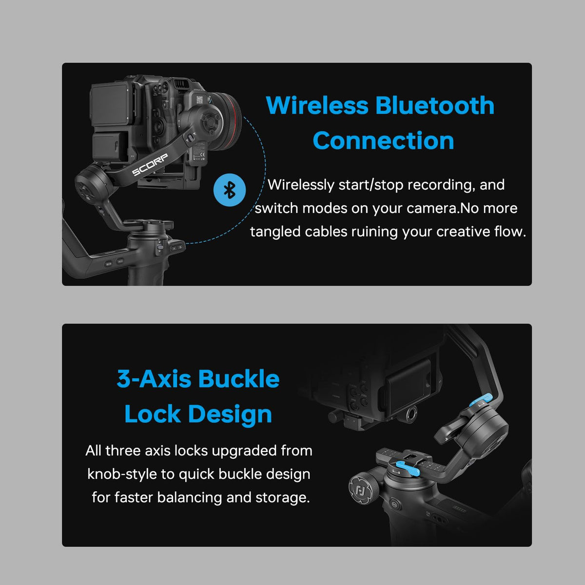Camera Gimbal Stabilizer S746