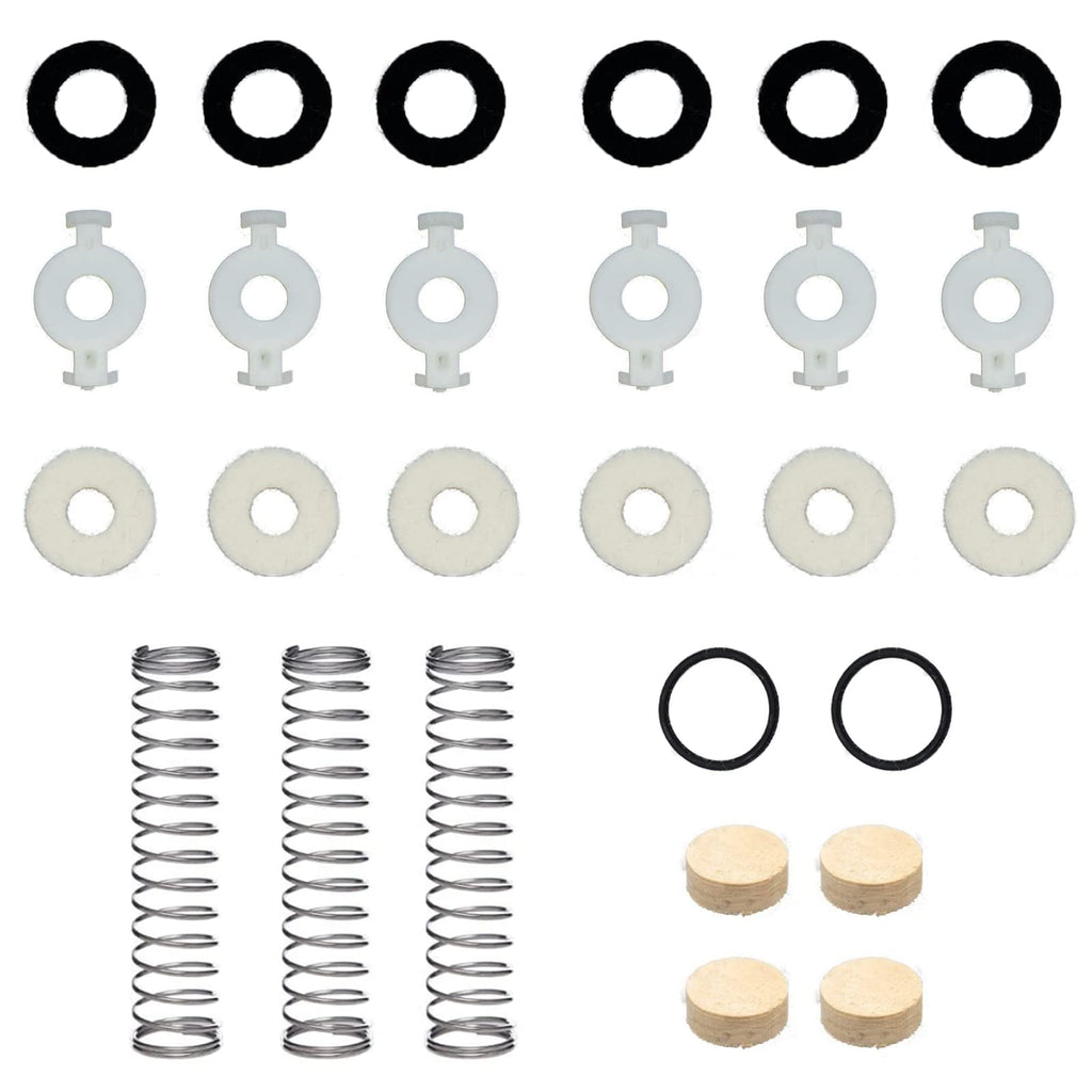 Trumpet Repair Kit with Valve Springs Felt Washers Water Key Corks J91109