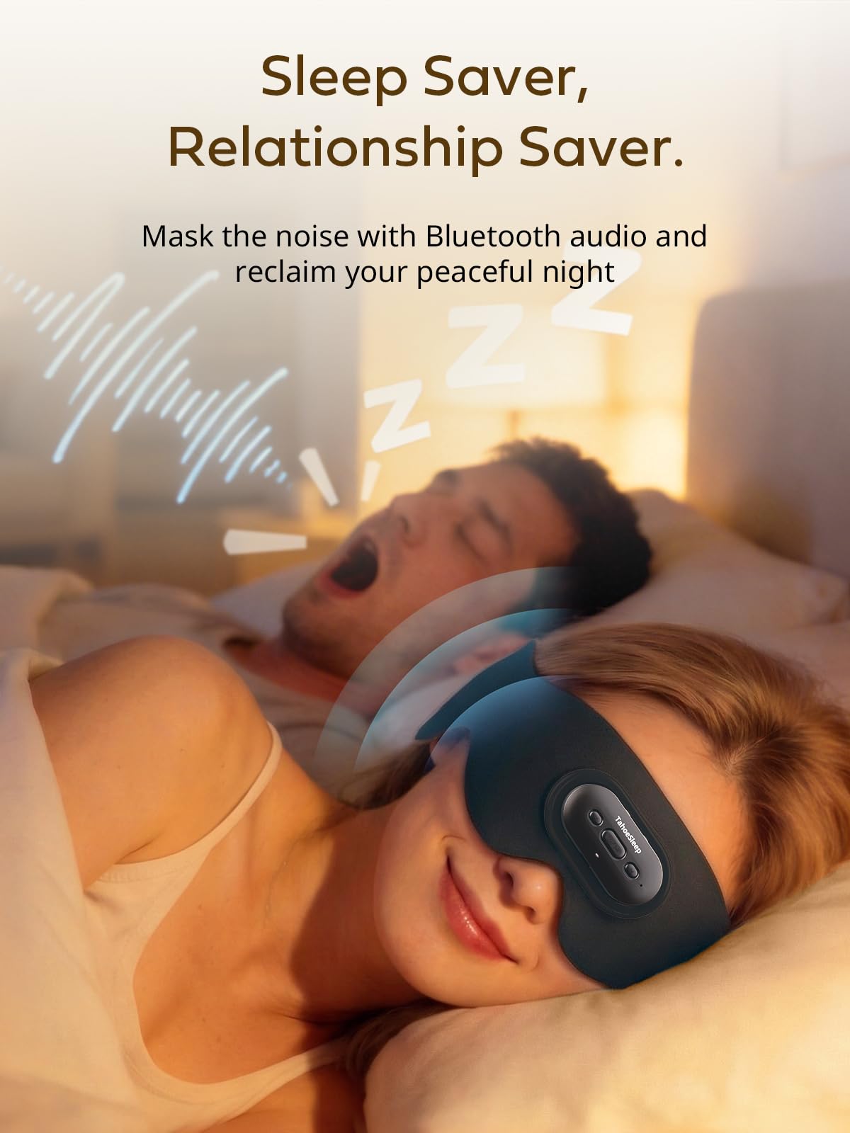 Ultra-Thin Adjustable Sleep Mask with Bluetooth 5.4 L64337