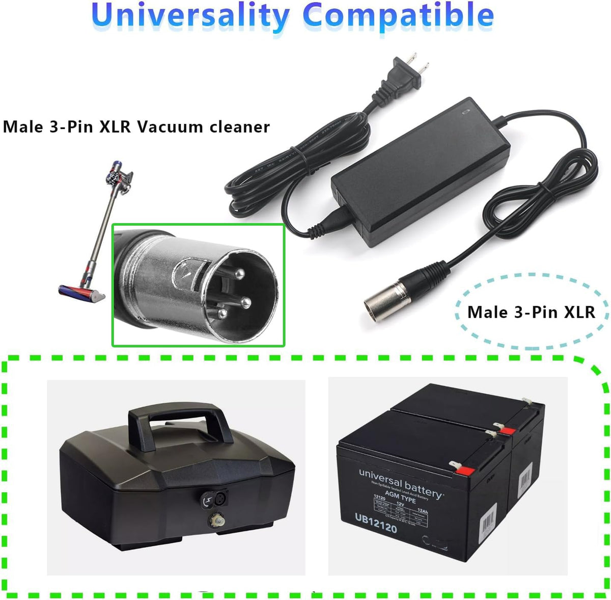 29.4V 2A 3 Pin XLR Charger T242