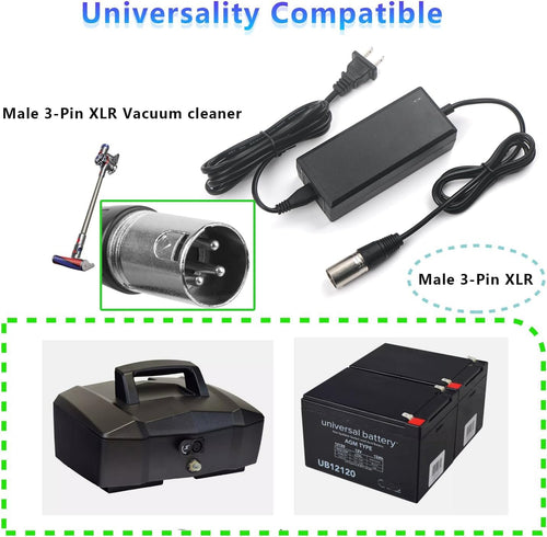 29.4V 2A 3 Pin XLR Charger T242