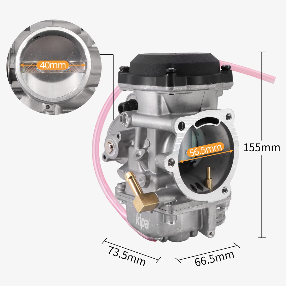 Carburetor with Spark Plug W2283