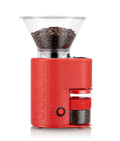 Electric Conical Burr Coffee Grinder, 12 Grind Settings, Red V7128