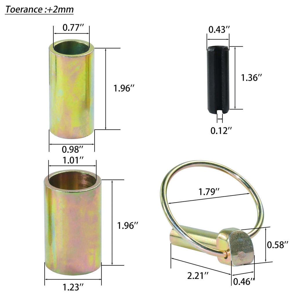1 Quick Hitch Bushings I36687