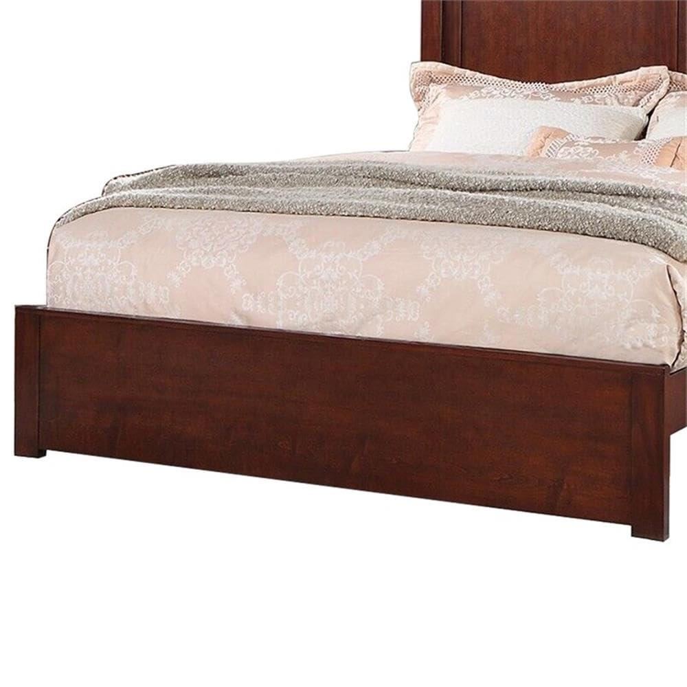 California King Solid Wood Platform Bed with Underbed Storage Z4333