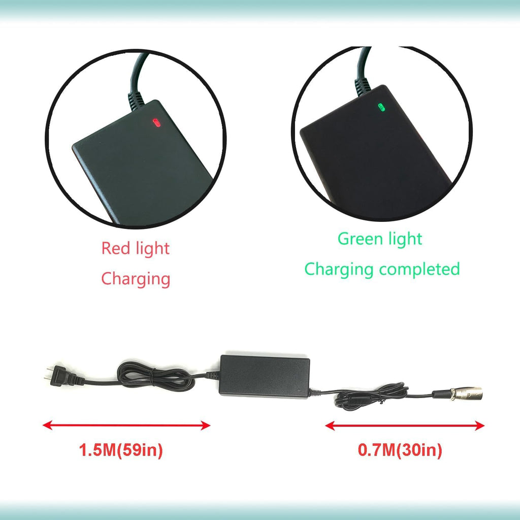 29.4V 2A 3 Pin XLR Charger T242