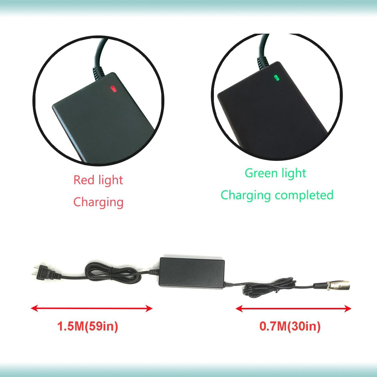 29.4V 2A 3 Pin XLR Charger T242