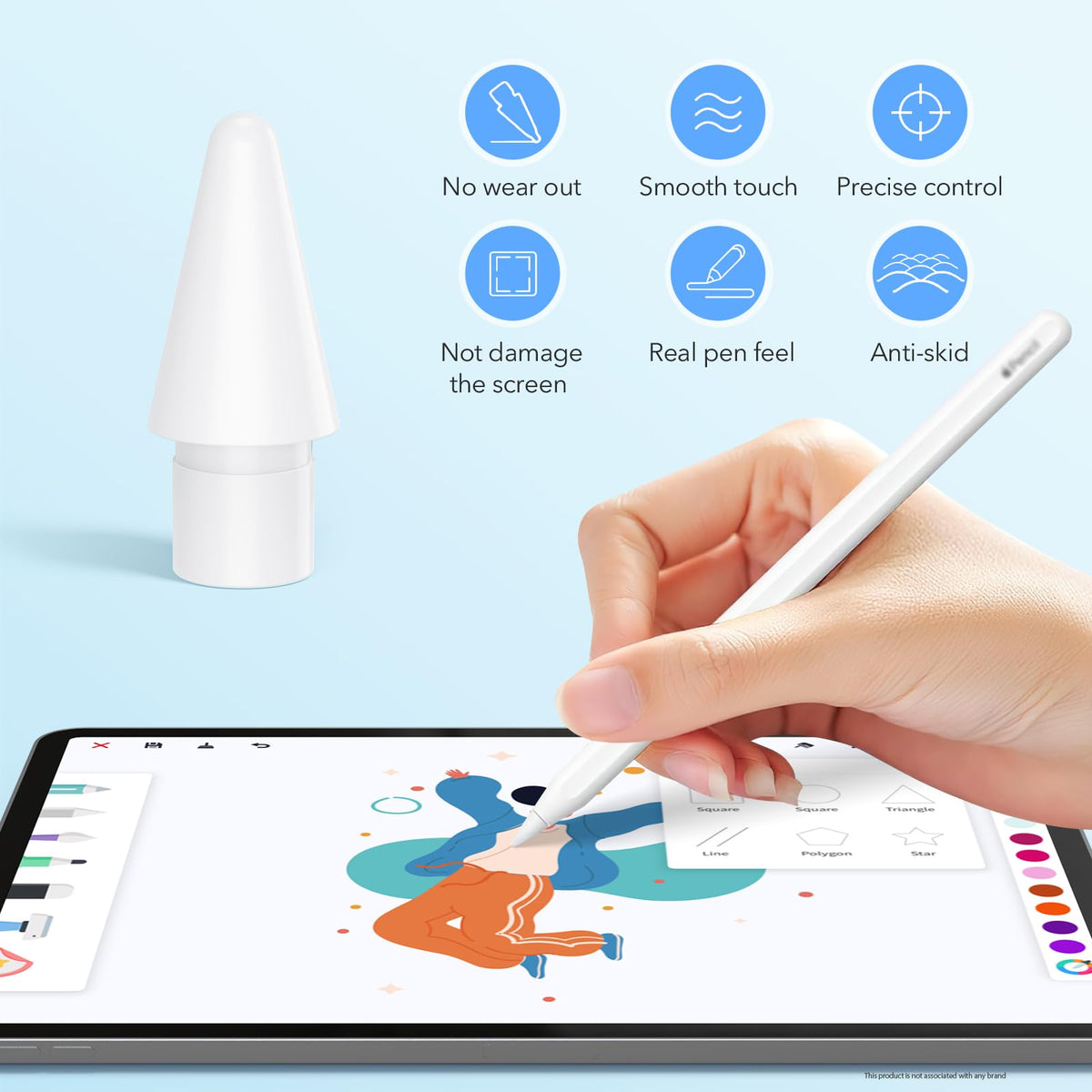 Replacement Tips for Apple Pencil 12 Pack D6263