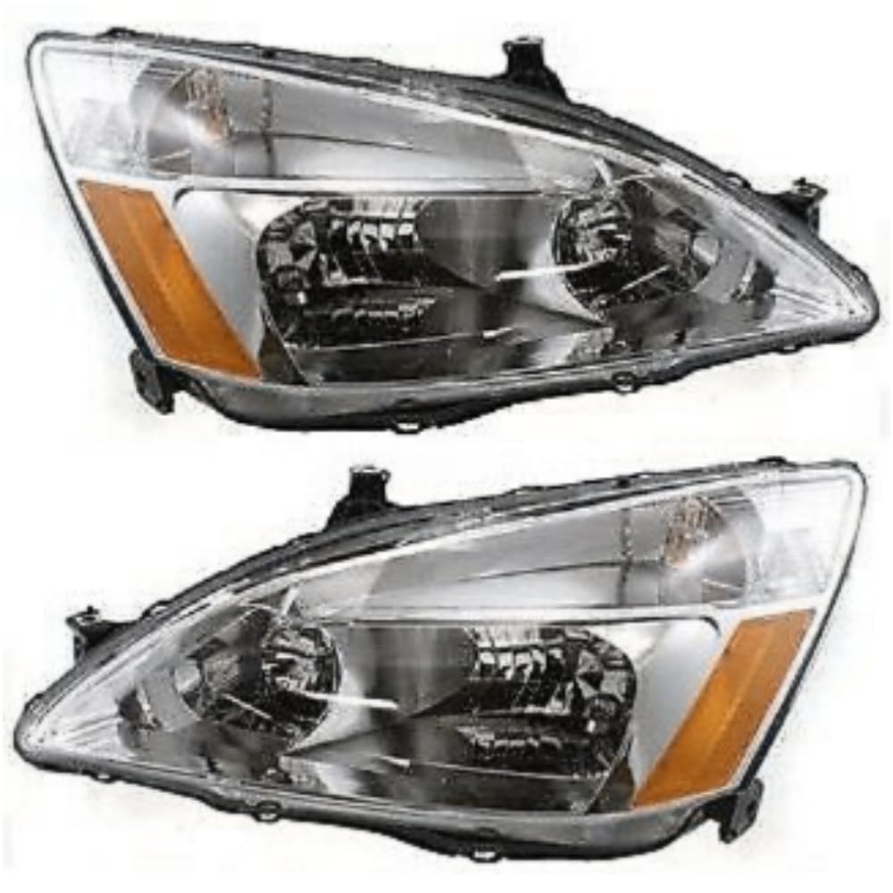 Headlight Set Left Right Clear Lens A63188