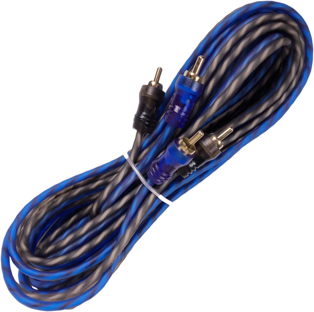0 Gauge Amp Kit Amplifier Install Wiring 5000W to 8000W Blue D198