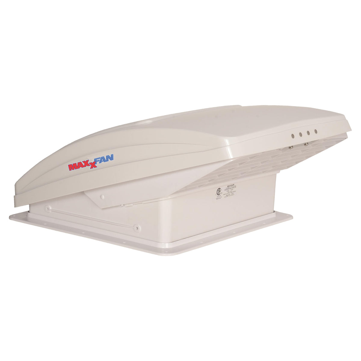 White 10 Speed Reversible RV Vent Fan with Thermostat R268644