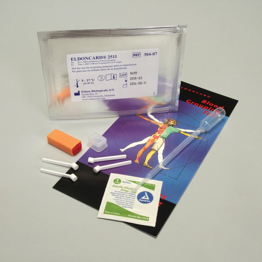 Blood Typing Kit ABO/RH L6163