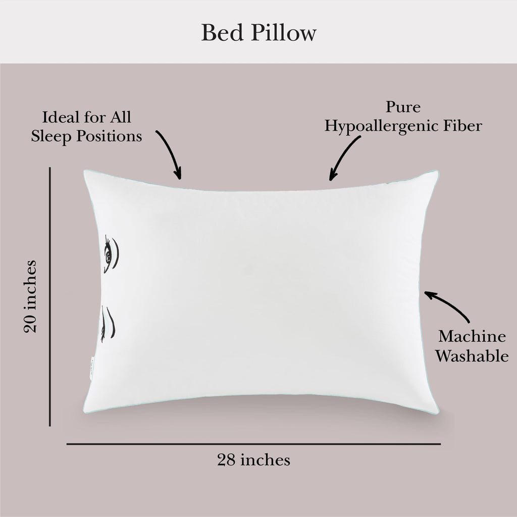 White Queen Pillows Set of 2 P1867