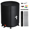 Collapsible 50 Gallon Rain Barrel with Spigot J108