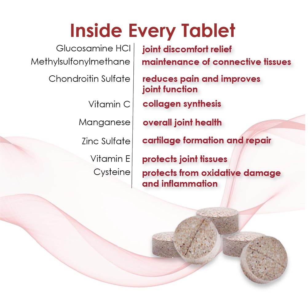 Double Strength Chewable Tablets for Dogs, 250 Tablets E1930