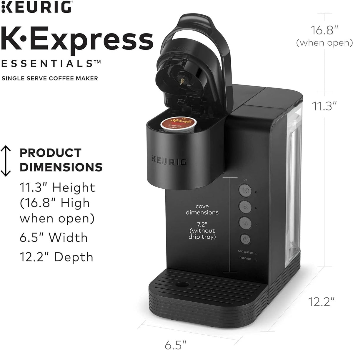 Single Serve K-Cup Pod Coffee Maker R465281
