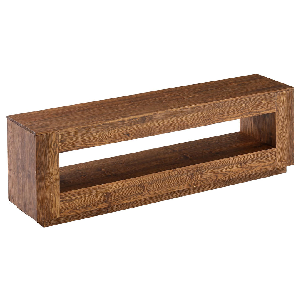 70.86-in Solid Wood 2-Tier TV Stand T5464
