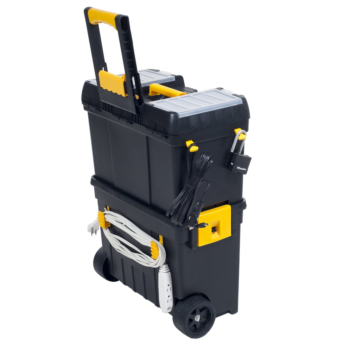 Portable Stackable Toolbox with Wheels and Drawers D2693