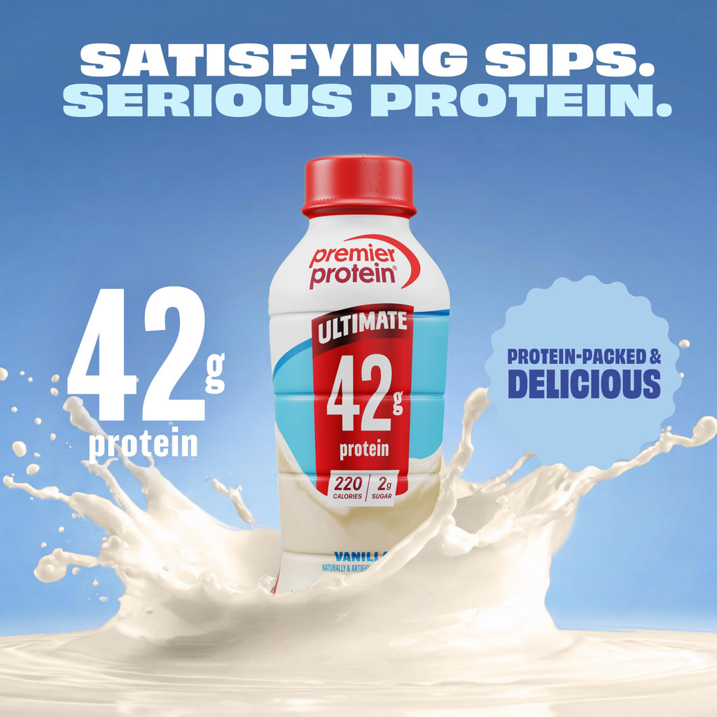 Vanilla 42g High Protein Shake 12 Pack E886531