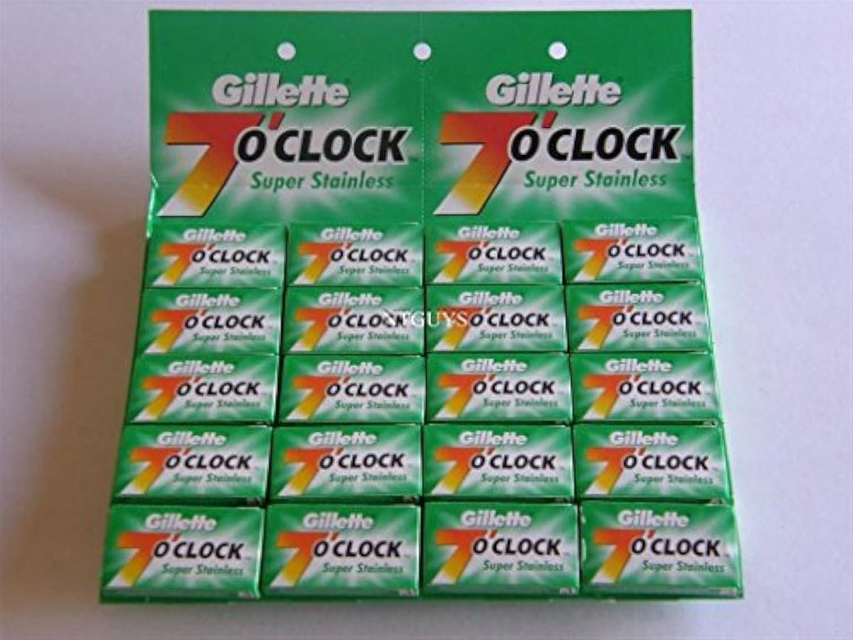Double Edge Safety Razor Blades, 5 Count (Pack of 20) T351