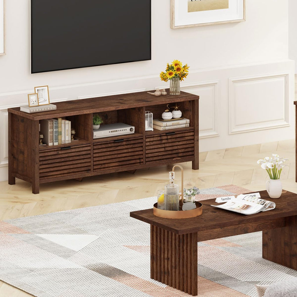 Oak TV Stand Q8382
