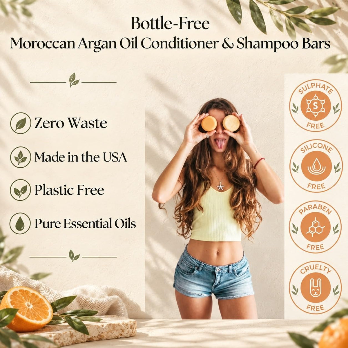 Argan Oil Shampoo & Conditioner Set E687