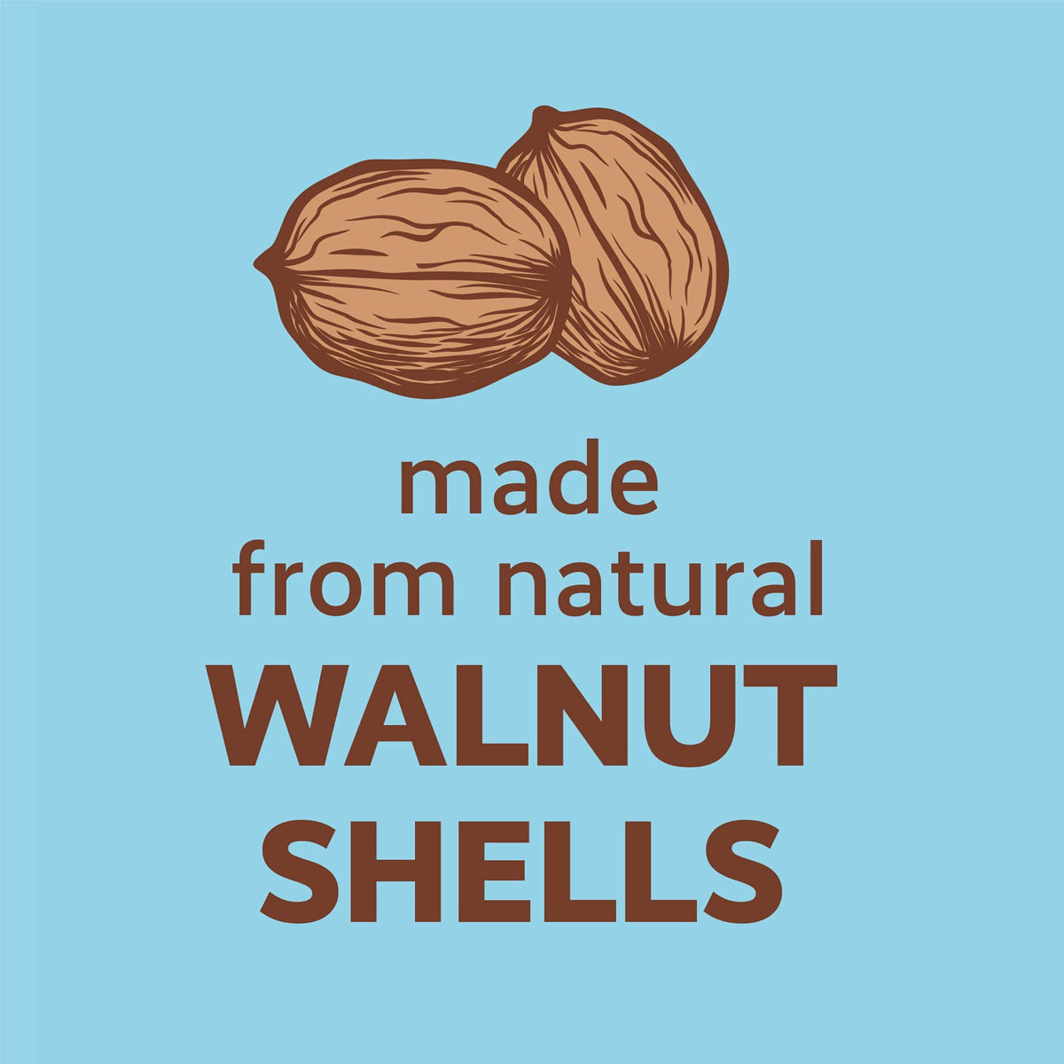 Unscented Walnut Shell Cat Litter 40 Lbs S2346
