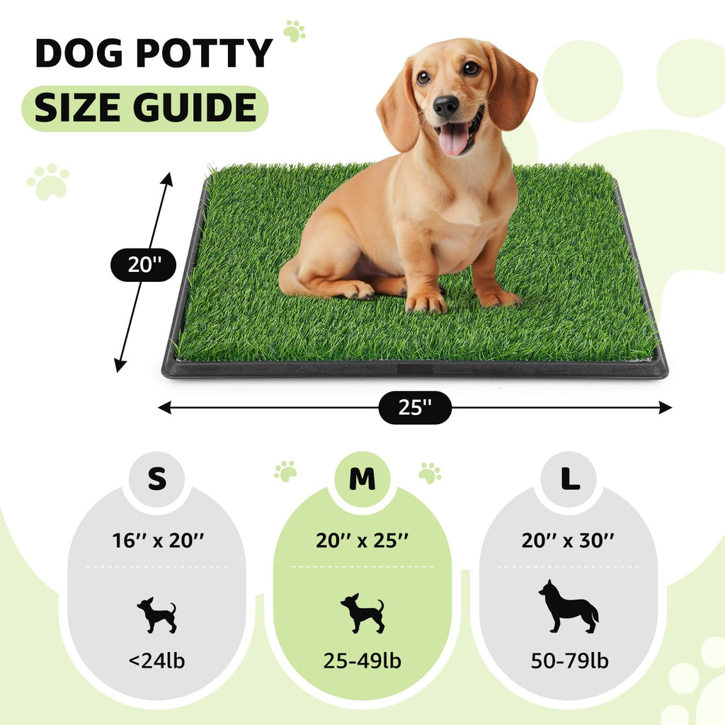 Dog Grass Pad with Tray 20.1x25.1in S796354