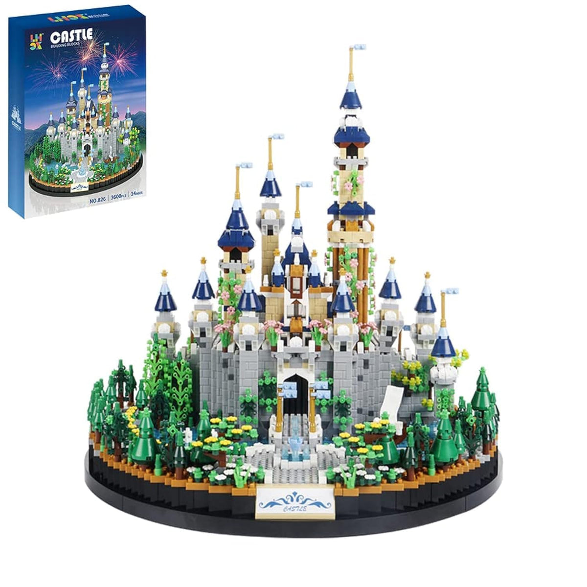 Micro Mini Building Blocks Castle Set W7255